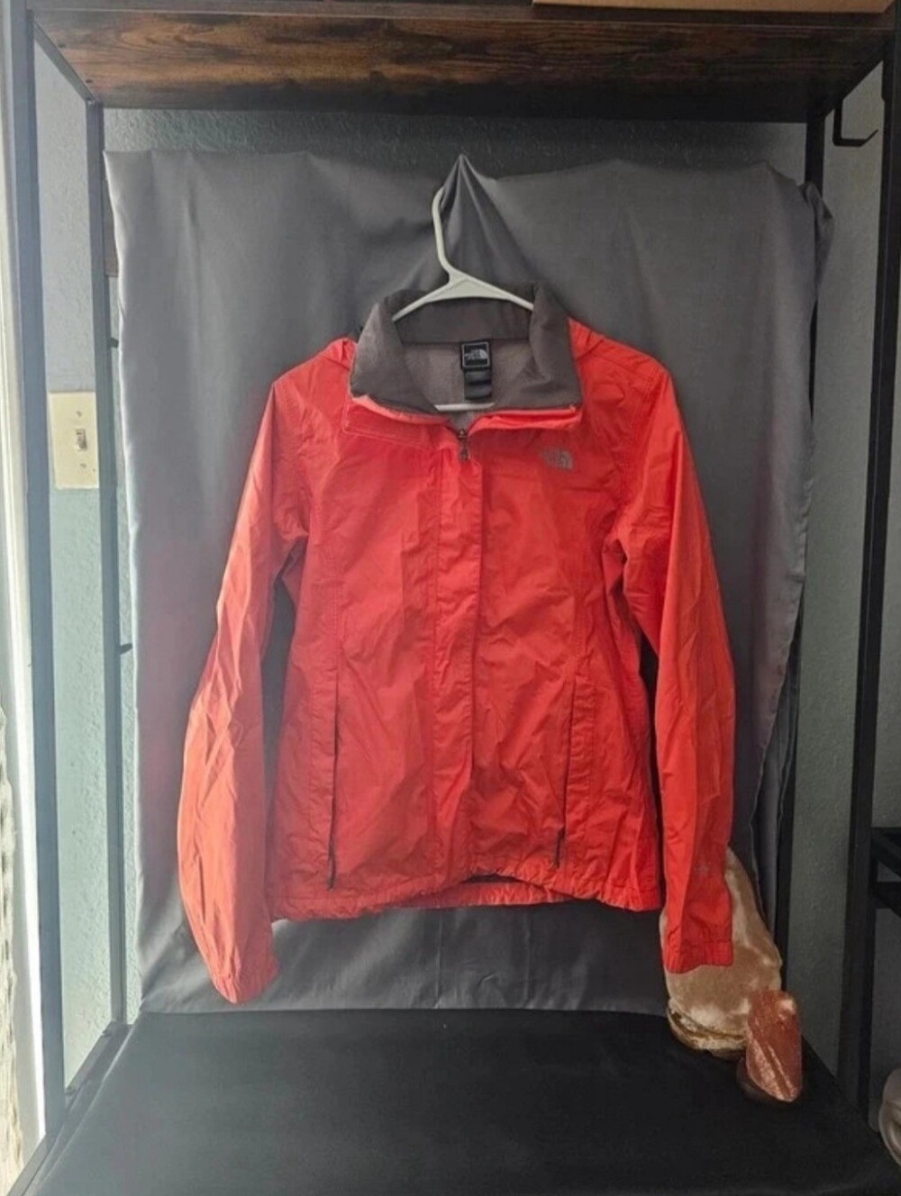 The North Face Women's Coral-Red Ski Jacket